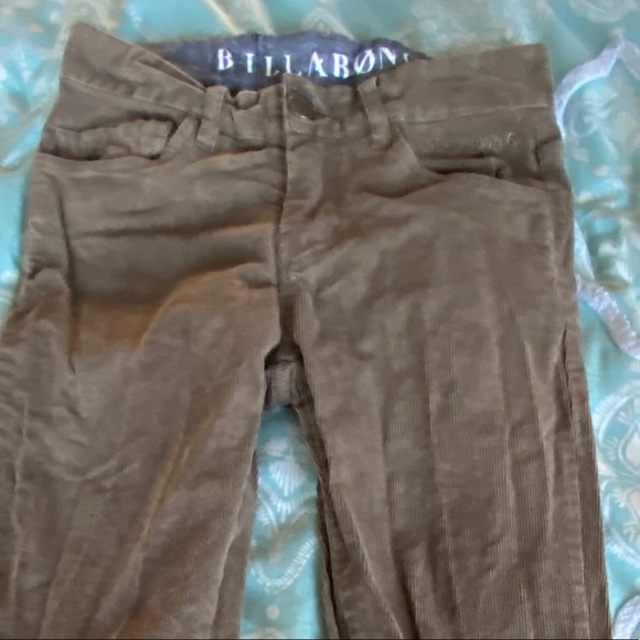 Boys Billabong brown cords size 25 - Picture 3 of 3